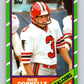1986 Topps #371 Rick Donnelly RC Rookie Falcons NFL Football Image 1