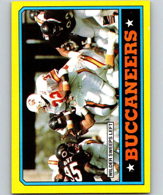 1986 Topps #372 James Wilder Buccaneers TL NFL Football Image 1