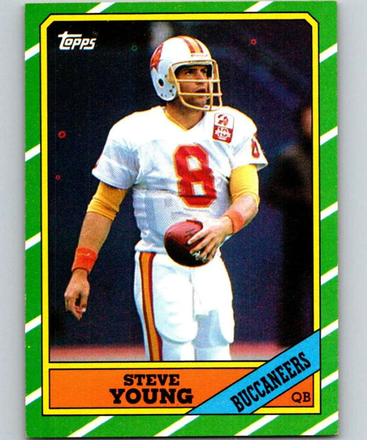 1986 Topps #374 Steve Young RC Rookie Buccaneers NFL Football