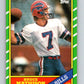 1986 Topps #384 Bruce Mathison RC Rookie Bills NFL Football