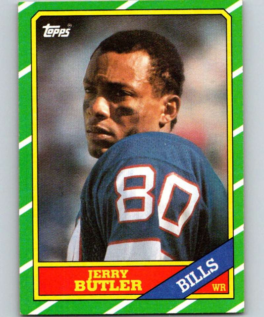 1986 Topps #387 Jerry Butler Bills NFL Football