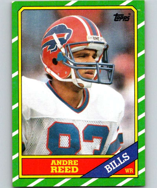 1986 Topps #388 Andre Reed RC Rookie Bills NFL Football