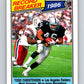 1987 Topps #2 Todd Christensen LA Raiders RB NFL Football Image 1