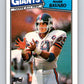 1987 Topps #17 Mark Bavaro NY Giants NFL Football