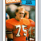 1987 Topps #38 Rulon Jones Broncos NFL Football Image 1