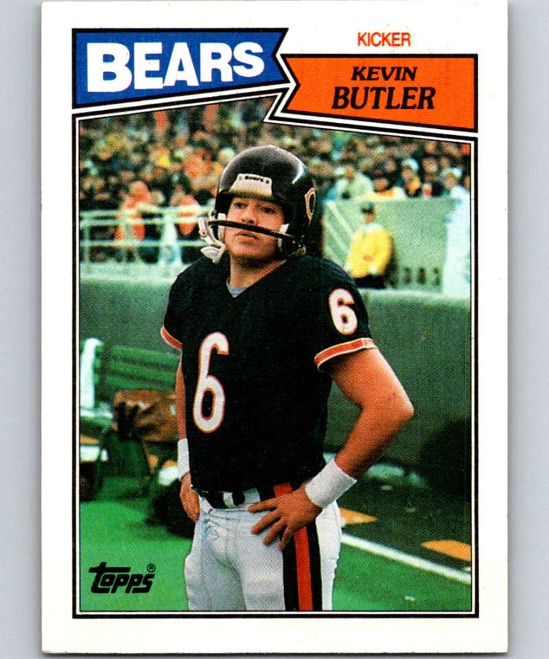 1987 Topps #50 Kevin Butler Bears NFL Football
