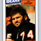1987 Topps #51 Jim Covert Bears NFL Football Image 1