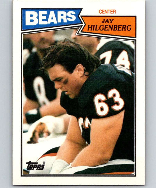 1987 Topps #52 Jay Hilgenberg Bears NFL Football