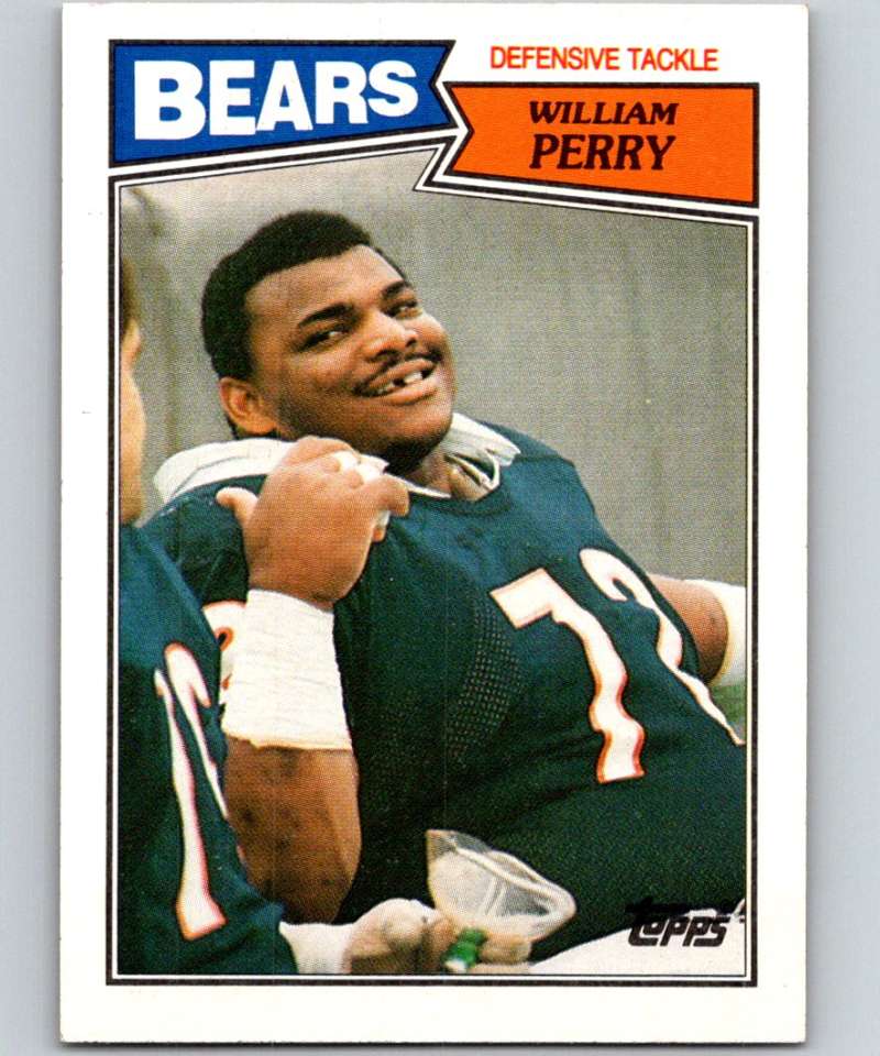 1987 Topps #55 William Perry Bears NFL Football