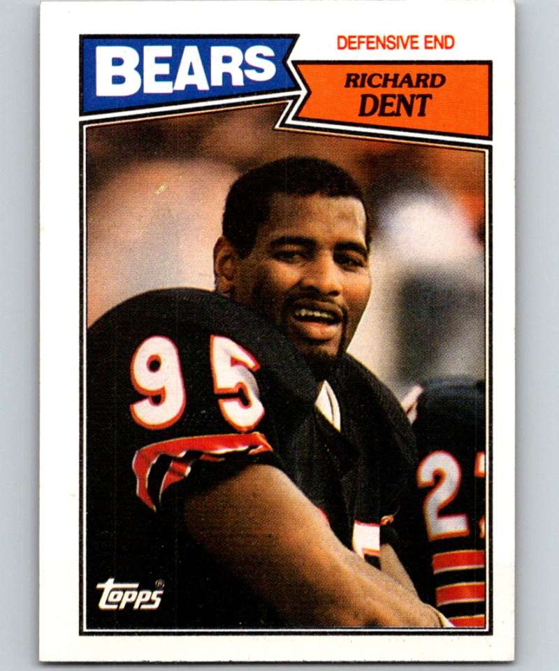 1987 Topps #56 Richard Dent Bears NFL Football Image 1