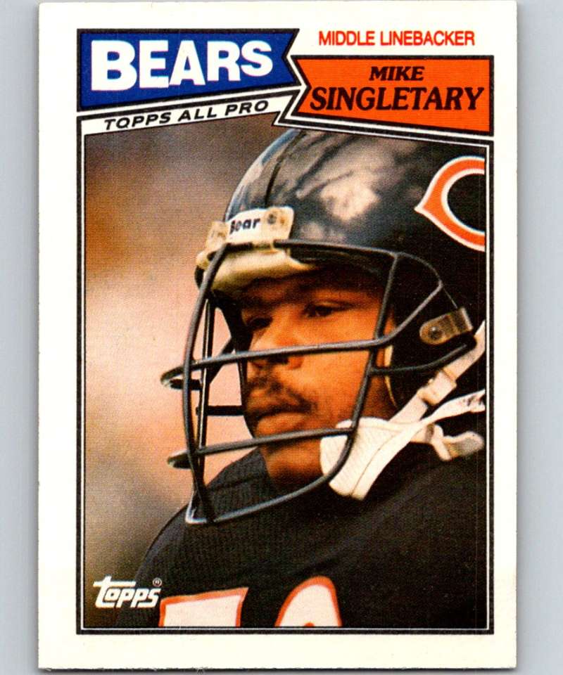 1987 Topps #58 Mike Singletary Bears NFL Football