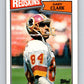 1987 Topps #68 Gary Clark Redskins NFL Football Image 1