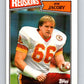 1987 Topps #72 Joe Jacoby Redskins NFL Football Image 1