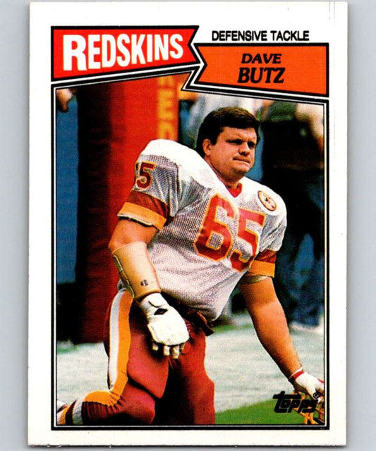 1987 Topps #75 Dave Butz Redskins NFL Football