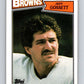 1987 Topps #86 Jeff Gossett Browns NFL Football