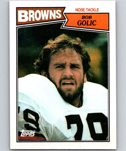 1987 Topps #89 Bob Golic Browns NFL Football