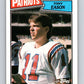 1987 Topps #97 Tony Eason Patriots NFL Football Image 1
