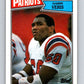 1987 Topps #106 Garin Veris Patriots NFL Football Image 1