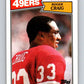 1987 Topps #113 Roger Craig 49ers NFL Football