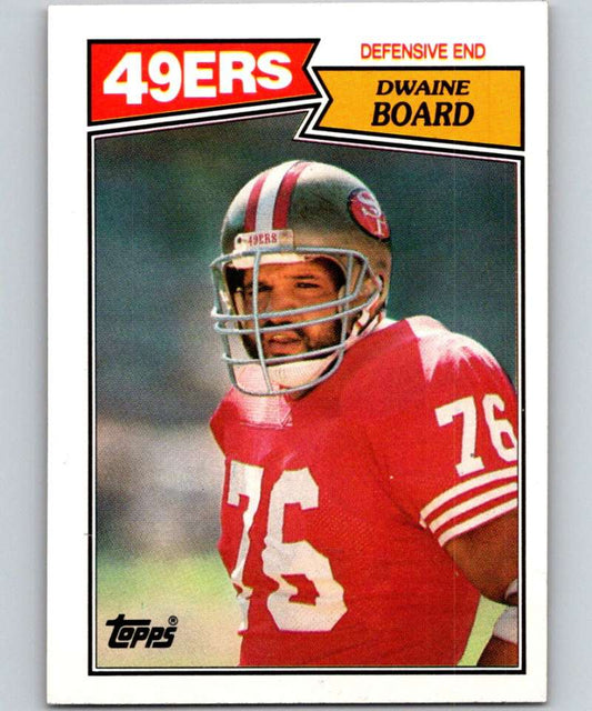 1987 Topps #120 Dwaine Board 49ers NFL Football