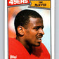 1987 Topps #121 Tim McKyer RC Rookie 49ers NFL Football