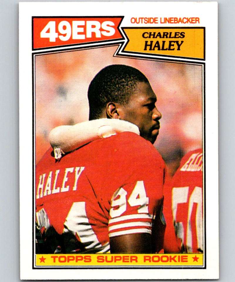 1987 Topps #125 Charles Haley RC Rookie 49ers NFL Football