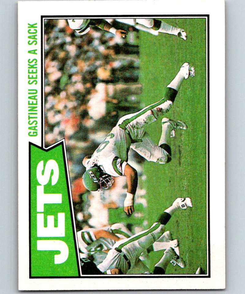 1987 Topps #126 Mark Gastineau NY Jets TL NFL Football