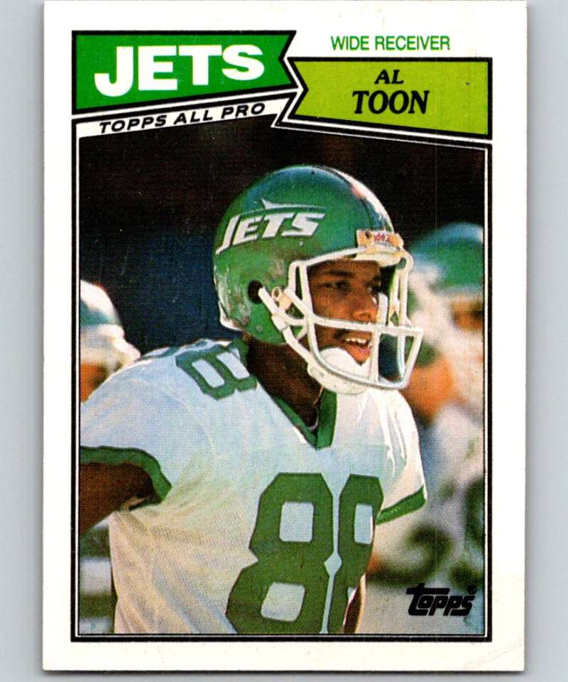 1987 Topps #131 Al Toon NY Jets NFL Football