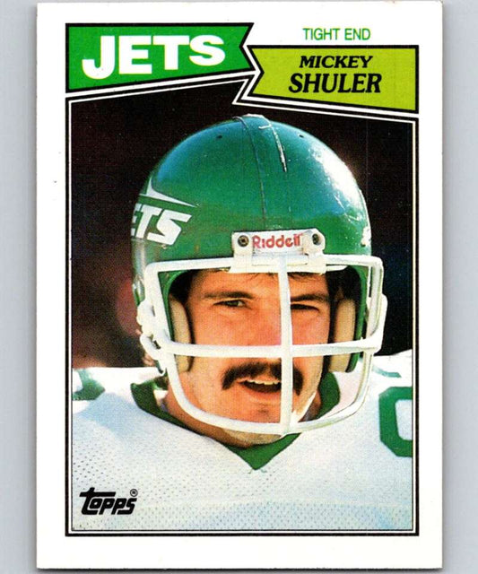 1987 Topps #133 Mickey Shuler NY Jets NFL Football