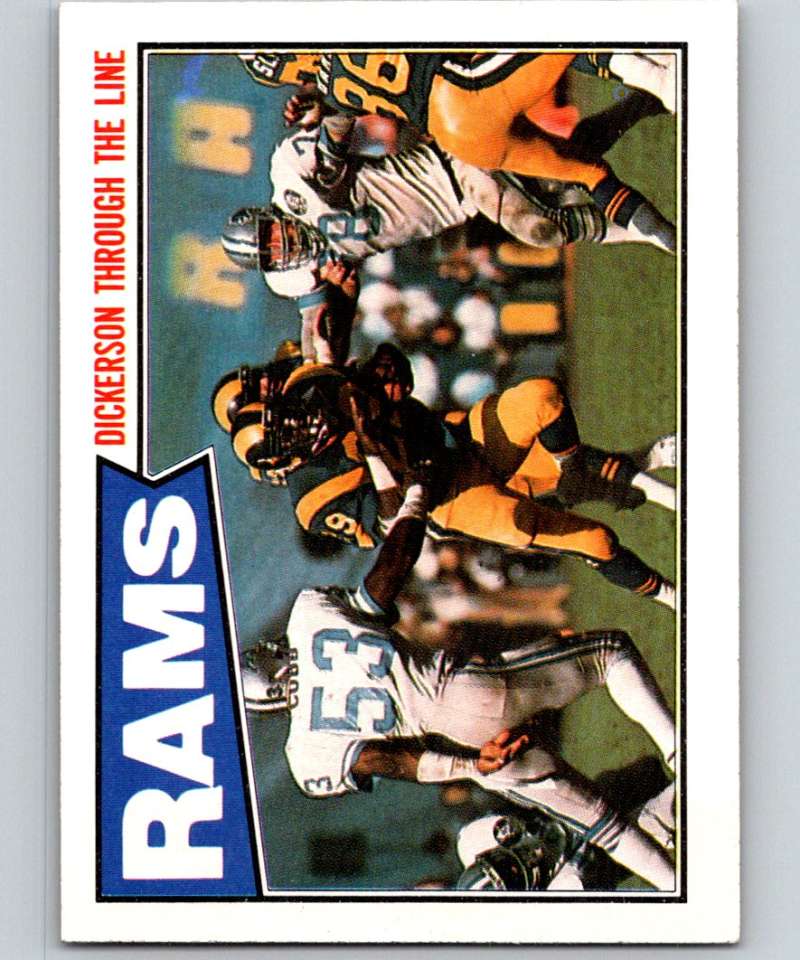 1987 Topps #144 Eric Dickerson LA Rams TL NFL Football Image 1
