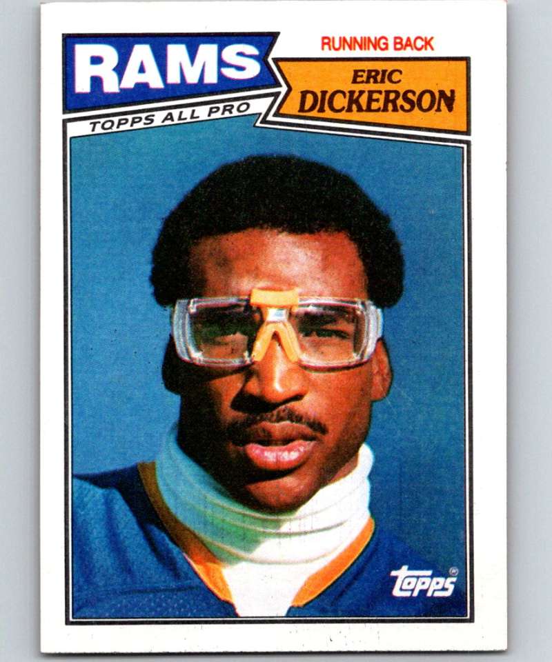 1987 Topps #146 Eric Dickerson LA Rams NFL Football