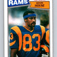 1987 Topps #149 Kevin House LA Rams NFL Football Image 1