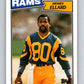 1987 Topps #150 Henry Ellard LA Rams NFL Football Image 1