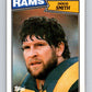 1987 Topps #151 Doug Smith LA Rams NFL Football Image 1