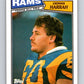 1987 Topps #152 Dennis Harrah LA Rams NFL Football