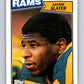 1987 Topps #153 Jackie Slater LA Rams NFL Football