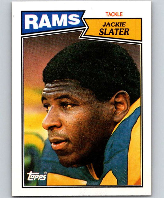 1987 Topps #153 Jackie Slater LA Rams NFL Football