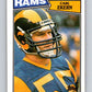 1987 Topps #155 Carl Ekern LA Rams NFL Football