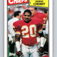 1987 Topps #171 Deron Cherry Chiefs NFL Football Image 1