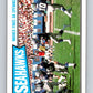 1987 Topps #172 Curt Warner Seahawks TL NFL Football Image 1