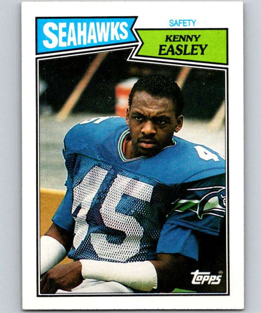 1987 Topps #183 Kenny Easley Seahawks NFL Football