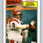 1987 Topps #185 Boomer Esiason Bengals NFL Football