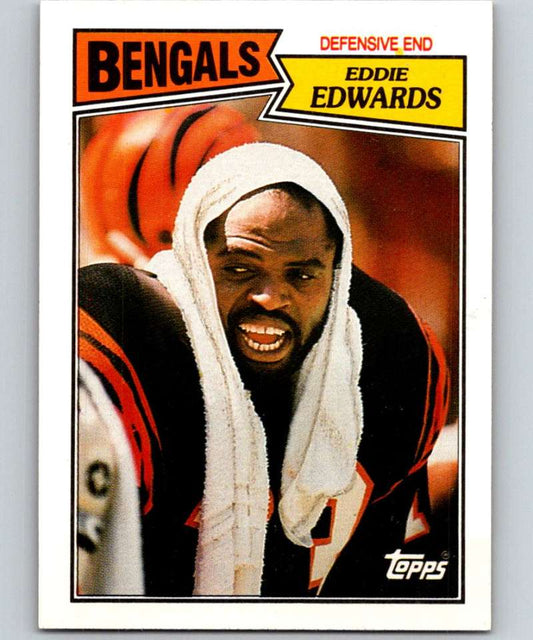 1987 Topps #194 Eddie Edwards Bengals NFL Football