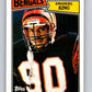 1987 Topps #196 Emanuel King Bengals NFL Football