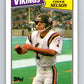 1987 Topps #205 Chuck Nelson RC Rookie Vikings NFL Football Image 1