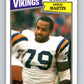 1987 Topps #208 Doug Martin Vikings NFL Football