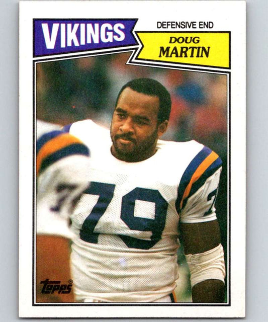 1987 Topps #208 Doug Martin Vikings NFL Football