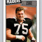 1987 Topps #220 Howie Long LA Raiders NFL Football Image 1
