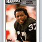 1987 Topps #223 Lester Hayes LA Raiders NFL Football Image 1