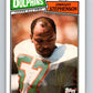 1987 Topps #242 Dwight Stephenson Dolphins NFL Football